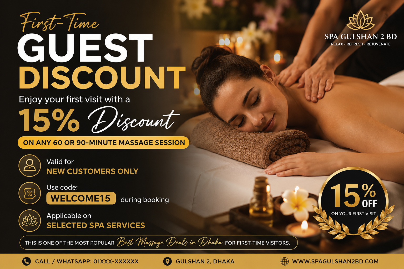 Best Massage Deals in Dhaka