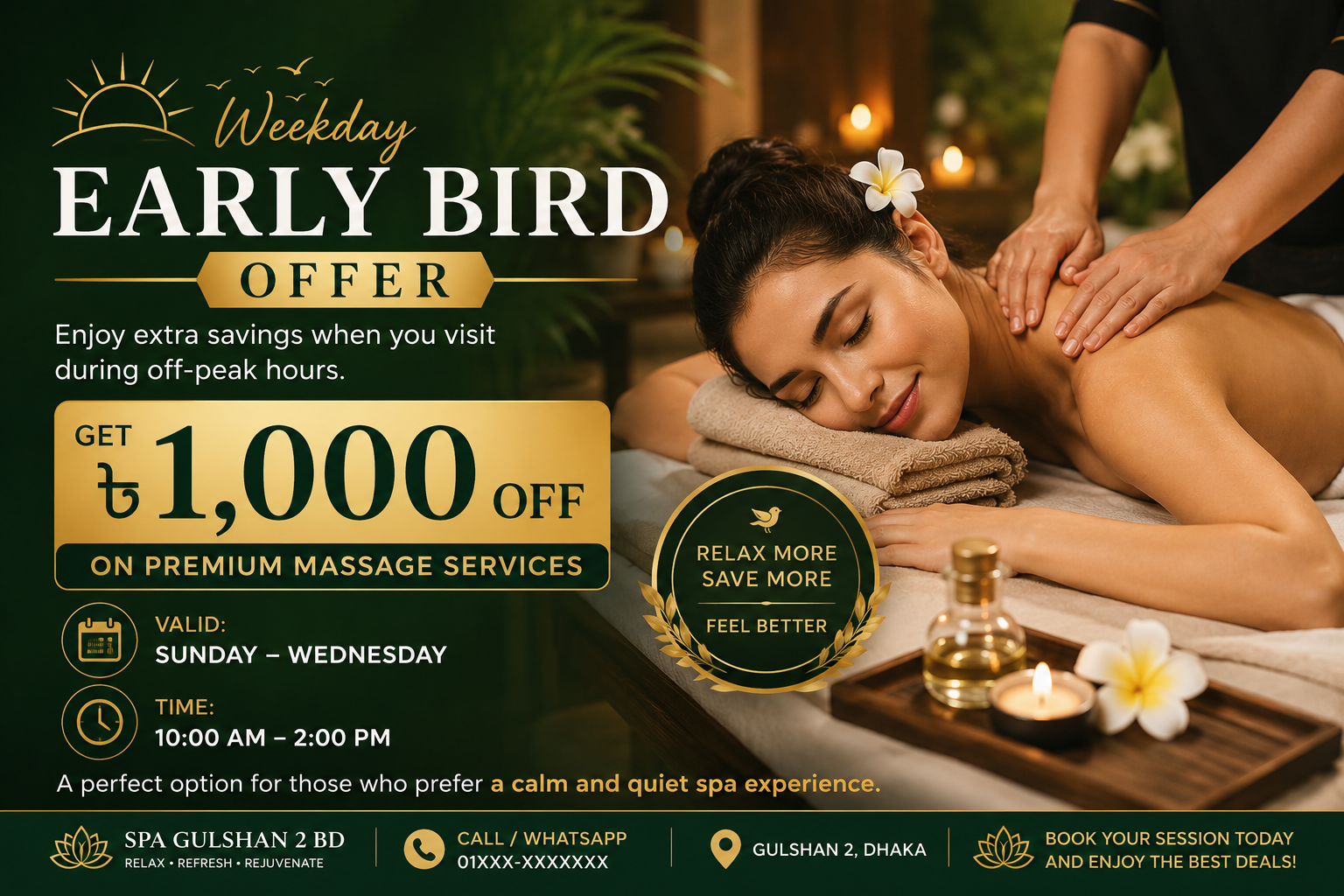 Best Massage Deals in Dhaka