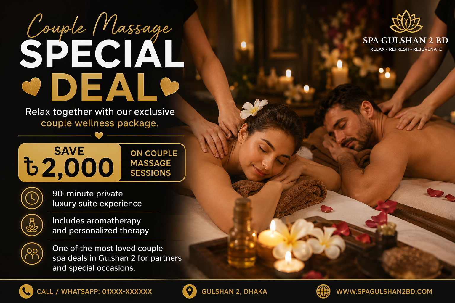 Best Massage Deals in Dhaka