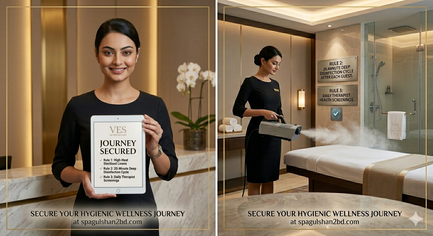 spa in Gulshan: 3 Perfect Hygiene Rules Every VIP Guest Should Demand