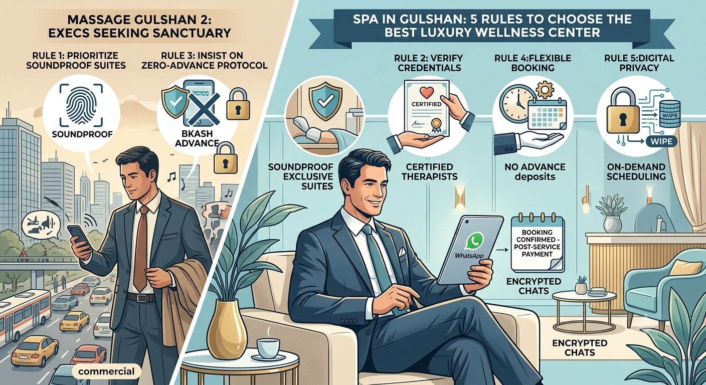 Spa in Gulshan: 5 Rules to Choose the Best Luxury Wellness Center
