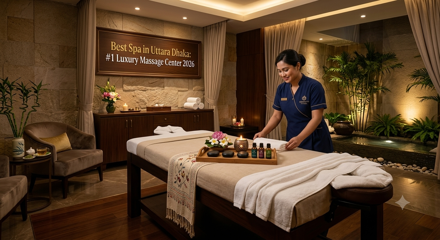 Best Luxury Spa and Massage Center room in Uttara Dhaka