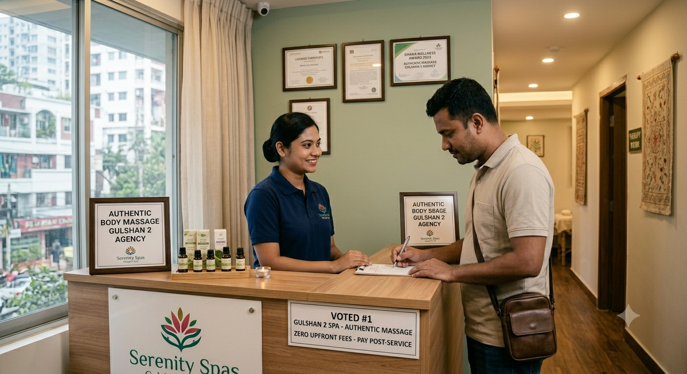 Genuine body massage Gulshan 2 agency.