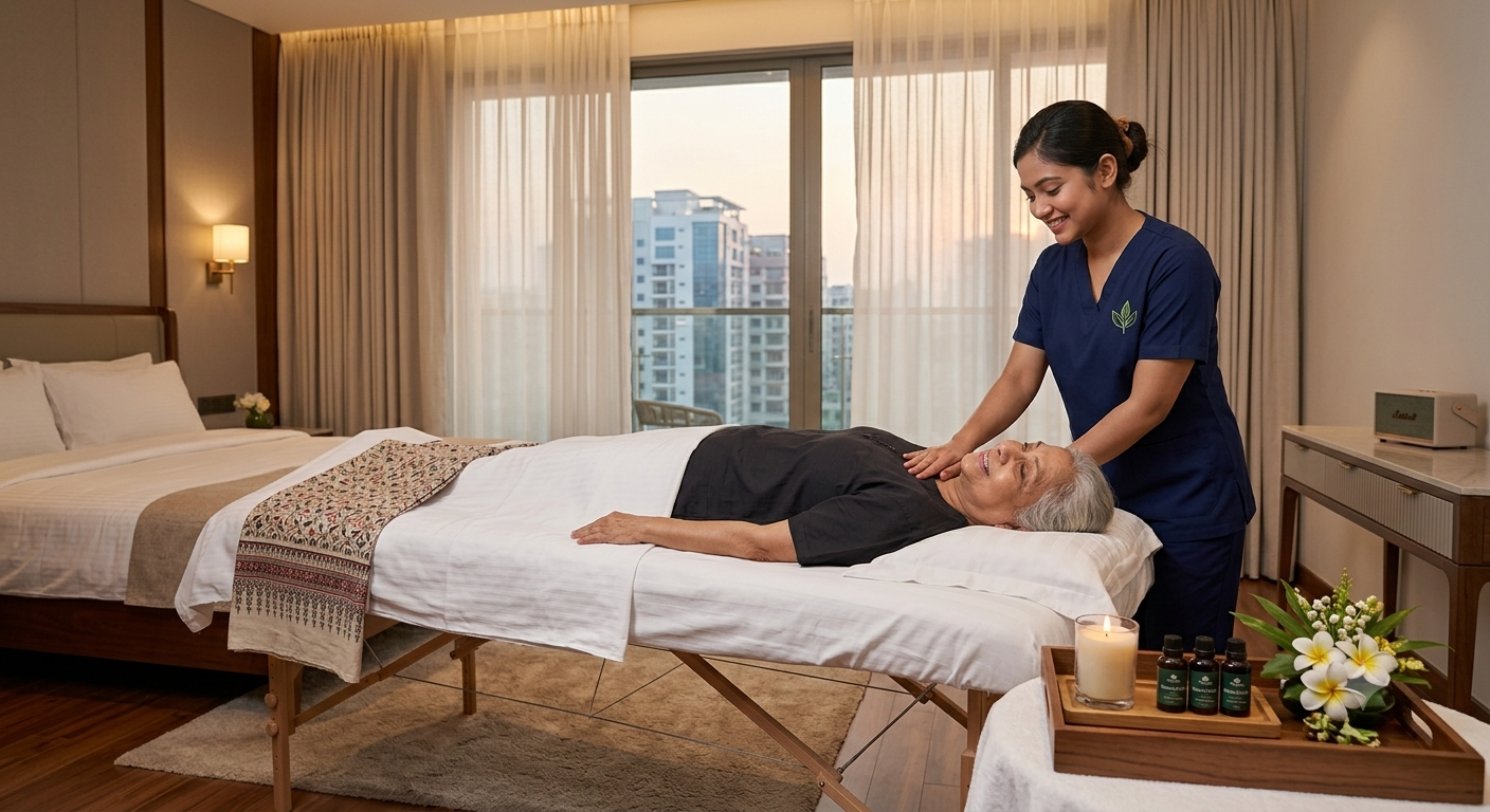 Premium Home service massage in Dhaka for hotel and apartment