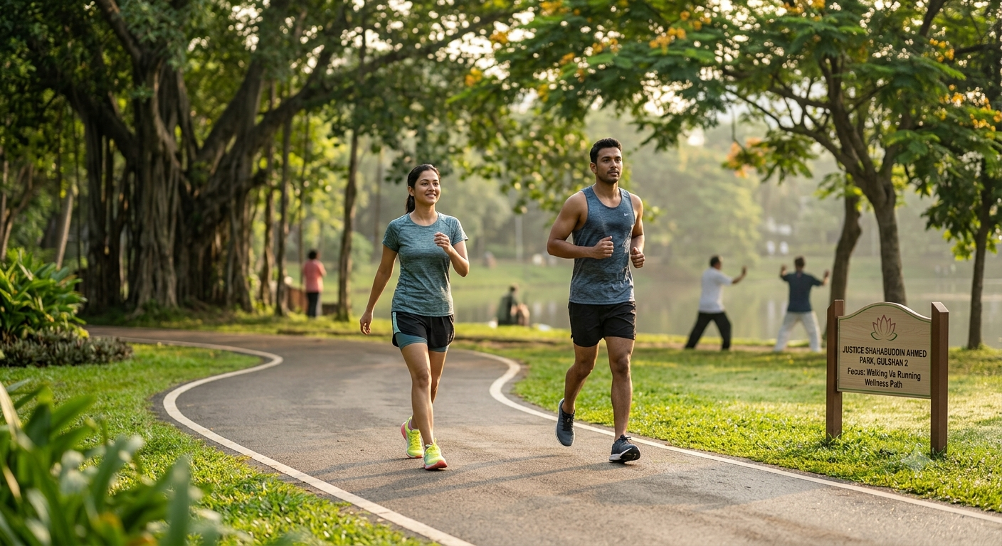 The Health Benefits of Walking Vs Running: The Ultimate Gulshan Wellness Guide The Health Benefits of Walking Vs Running: The Ultimate Gulshan Wellness Guide